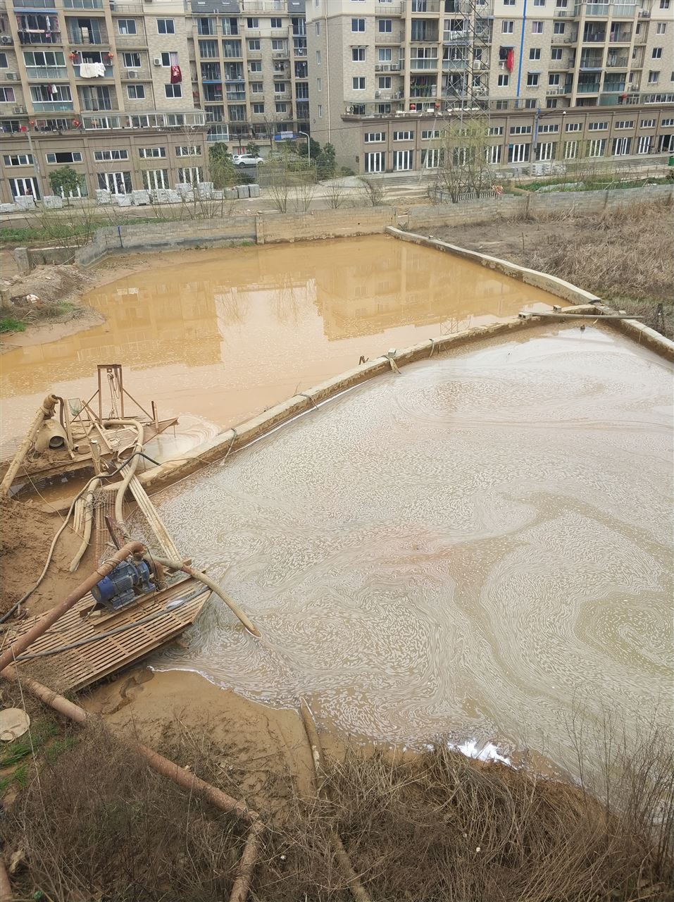 襄汾沉淀池淤泥清理-厂区废水池淤泥清淤